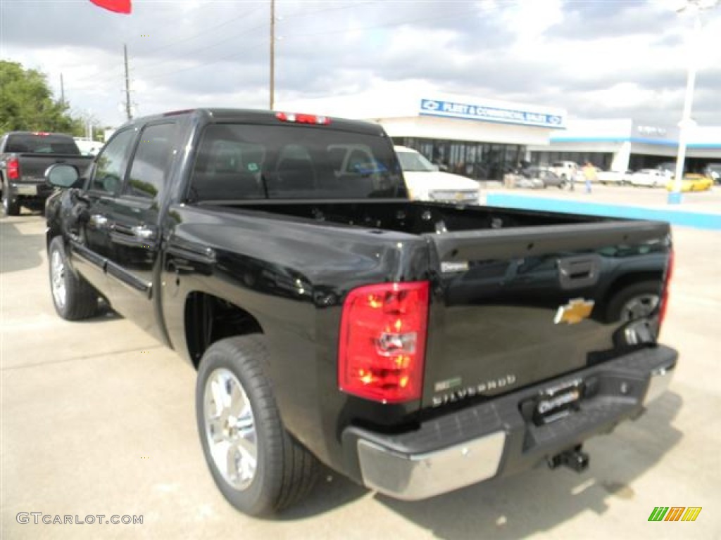 2012 Silverado 1500 LT Crew Cab - Black / Ebony photo #7