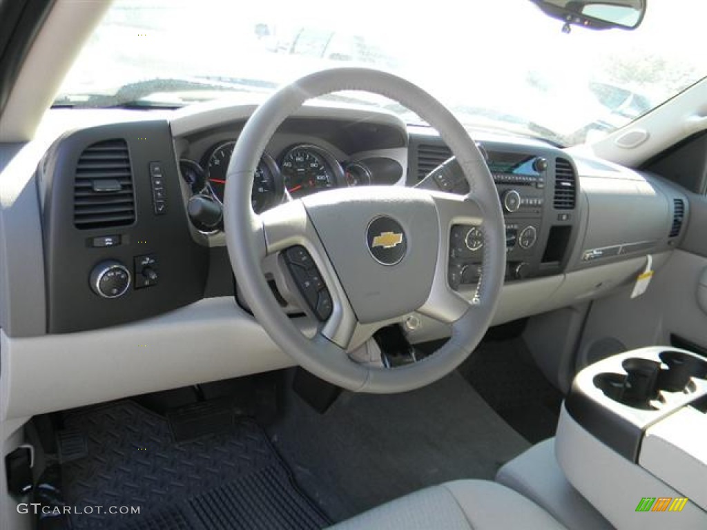 2012 Silverado 1500 LT Crew Cab - Black / Light Titanium/Dark Titanium photo #12