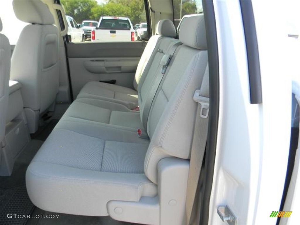 2012 Silverado 1500 LT Crew Cab - Summit White / Light Titanium/Dark Titanium photo #10