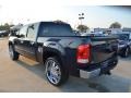 2007 Deep Blue Metallic GMC Sierra 1500 SLE Crew Cab  photo #3