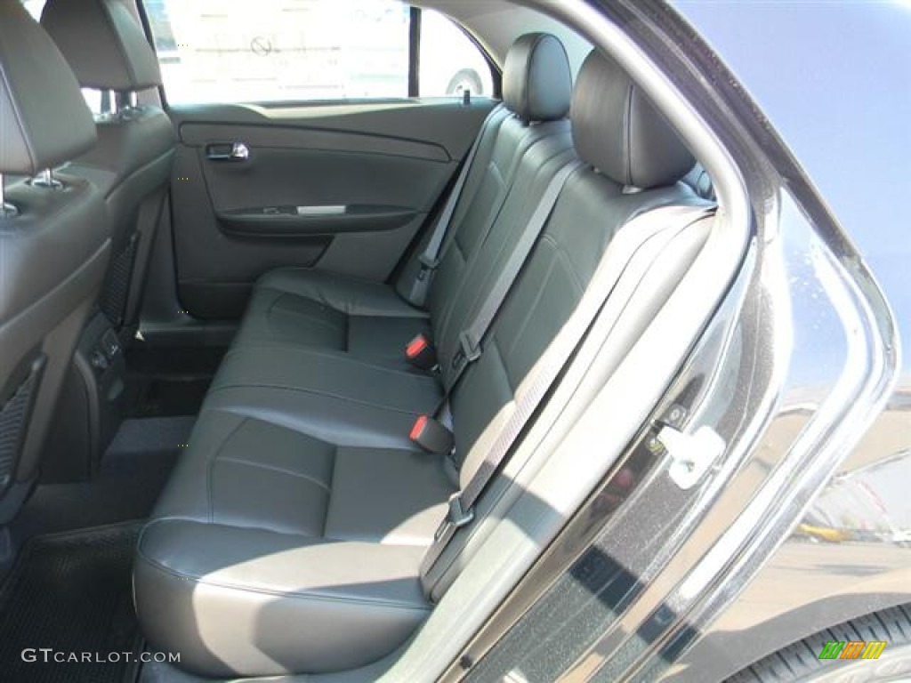 Ebony Interior 2012 Chevrolet Malibu LTZ Photo #58072164