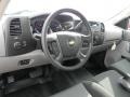 Dark Titanium 2012 Chevrolet Silverado 3500HD WT Crew Cab Chassis Dashboard