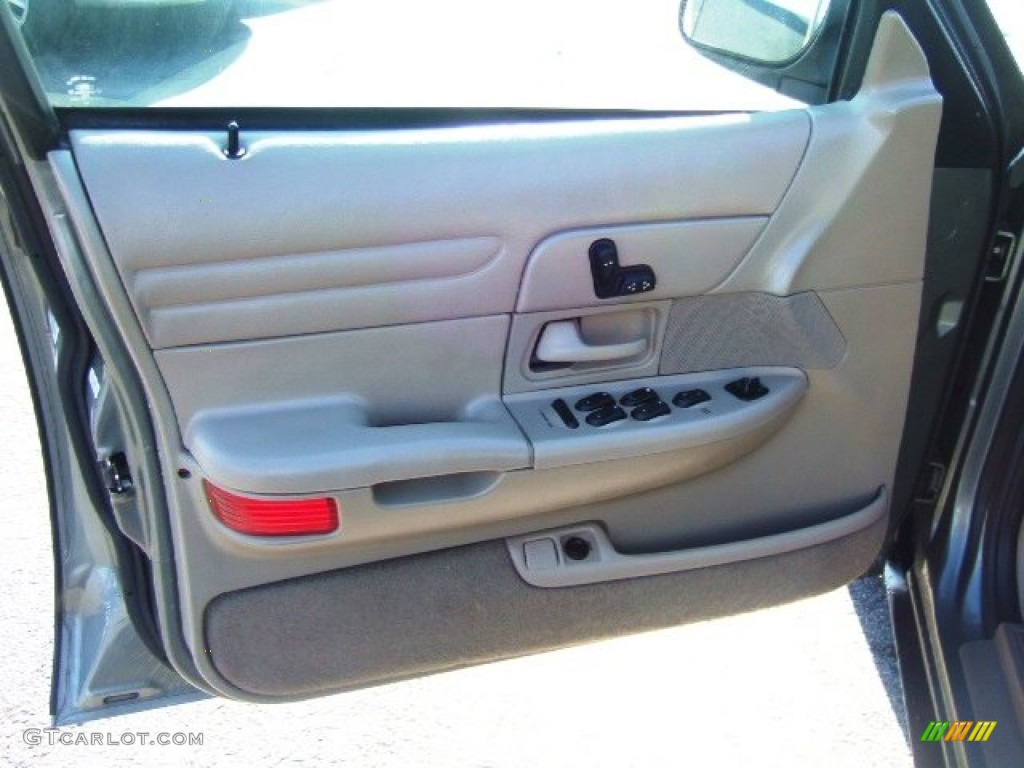 2000 Ford Crown Victoria LX Sedan Medium Parchment Door Panel Photo #58072522