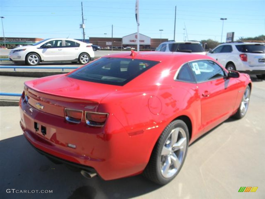 2012 Camaro SS/RS Coupe - Victory Red / Black photo #5