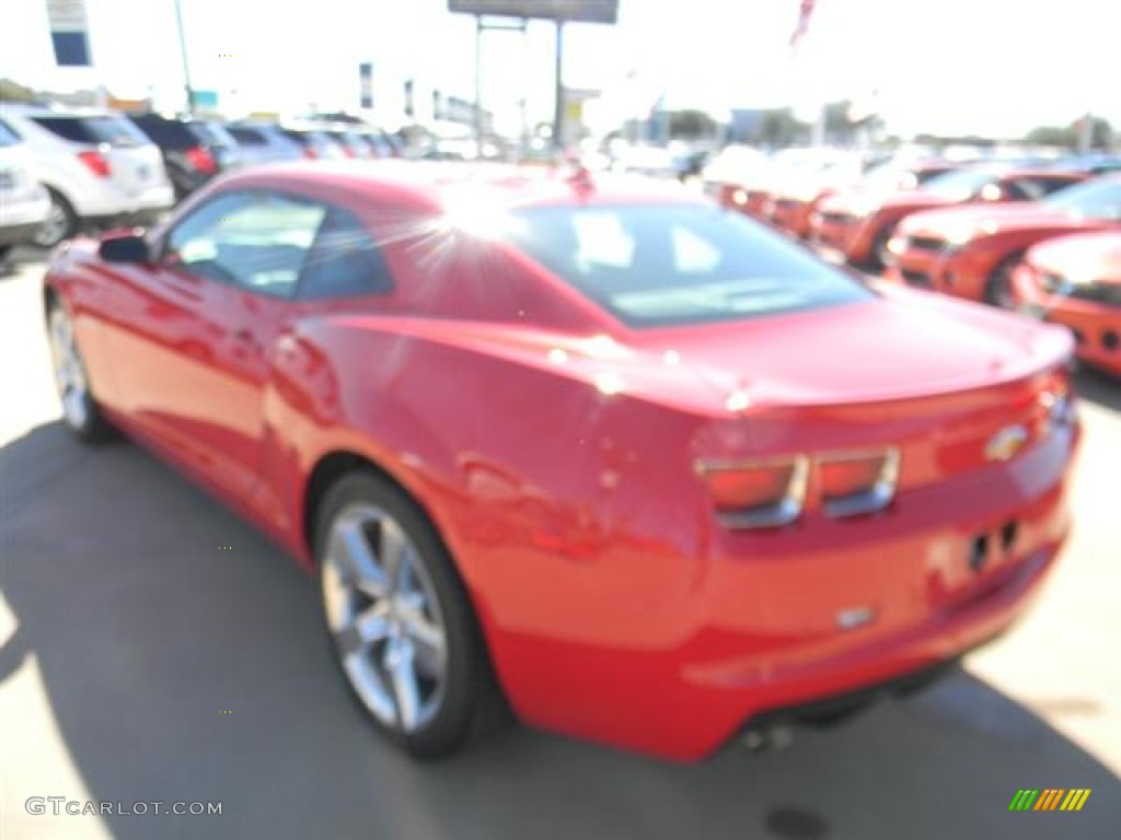 2012 Camaro SS/RS Coupe - Victory Red / Black photo #7