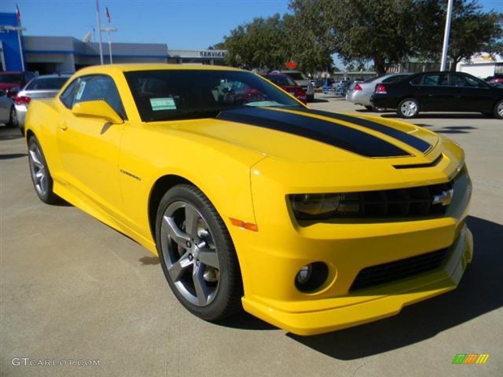 yellow ss camaro