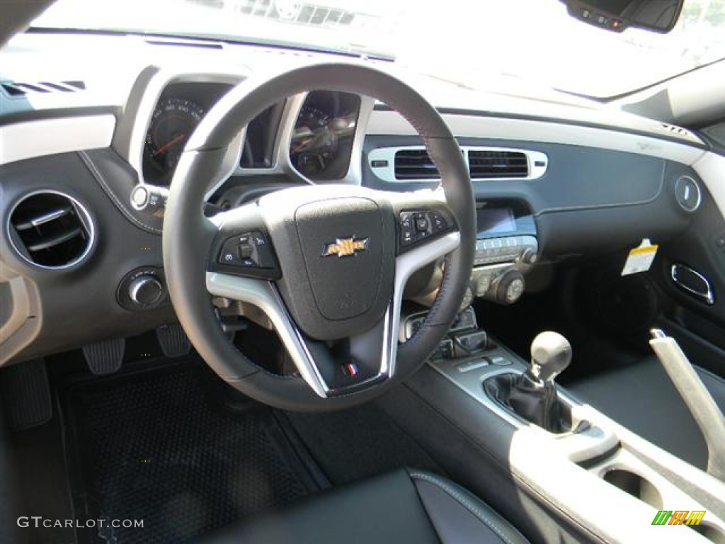 2012 Chevrolet Camaro SS 45th Anniversary Edition Convertible Jet Black Dashboard Photo #58074955