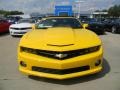 2012 Rally Yellow Chevrolet Camaro SS/RS Convertible  photo #2