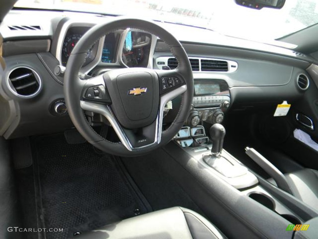 2012 Chevrolet Camaro SS/RS Convertible Black Dashboard Photo #58075116