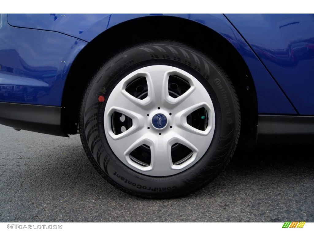 2012 Focus S Sedan - Sonic Blue Metallic / Charcoal Black photo #16