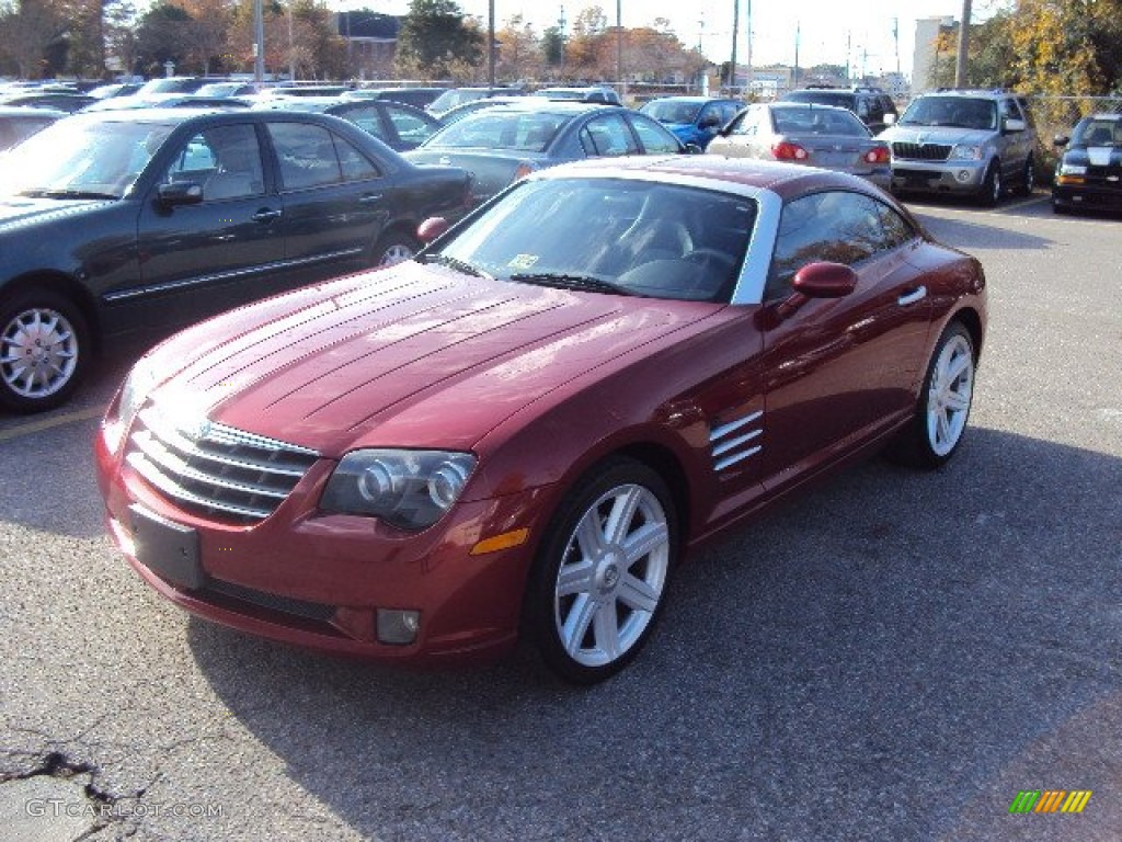 2004 Crossfire Limited Coupe - Blaze Red Crystal Pearl / Dark Slate Gray/Medium Slate Gray photo #3