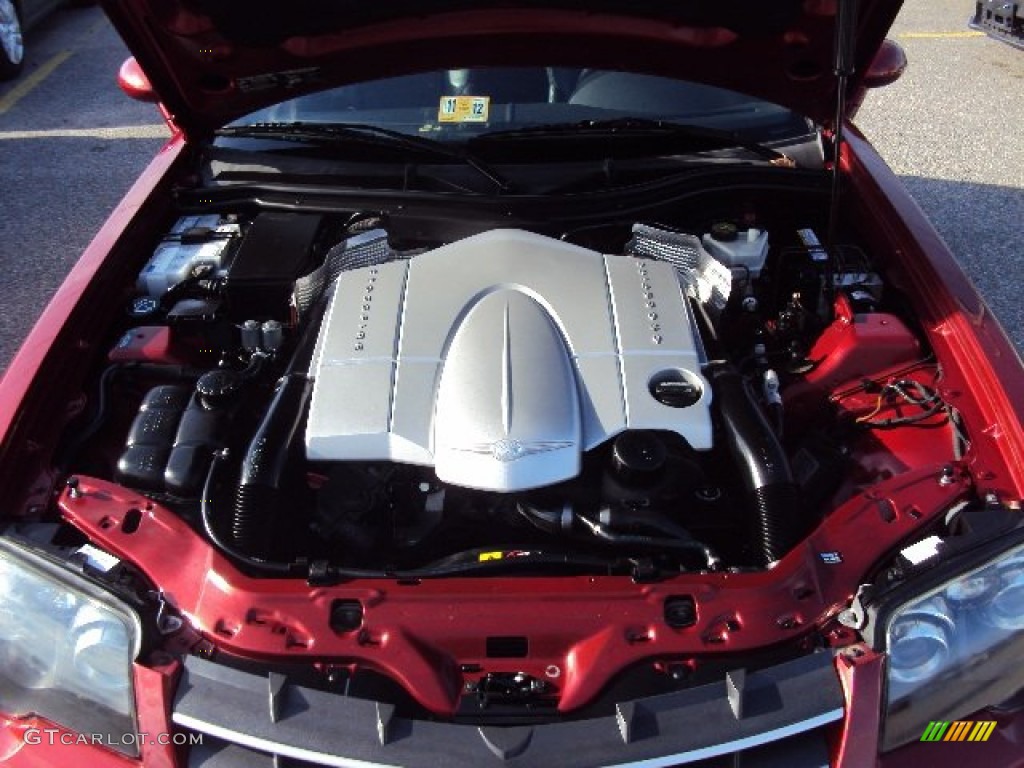 2004 Crossfire Limited Coupe - Blaze Red Crystal Pearl / Dark Slate Gray/Medium Slate Gray photo #10