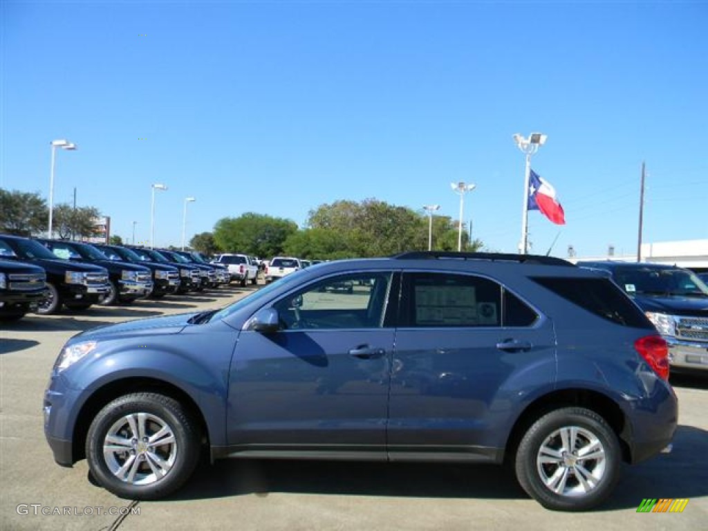 Twilight Blue Metallic 2012 Chevrolet Equinox LT Exterior Photo #58076050
