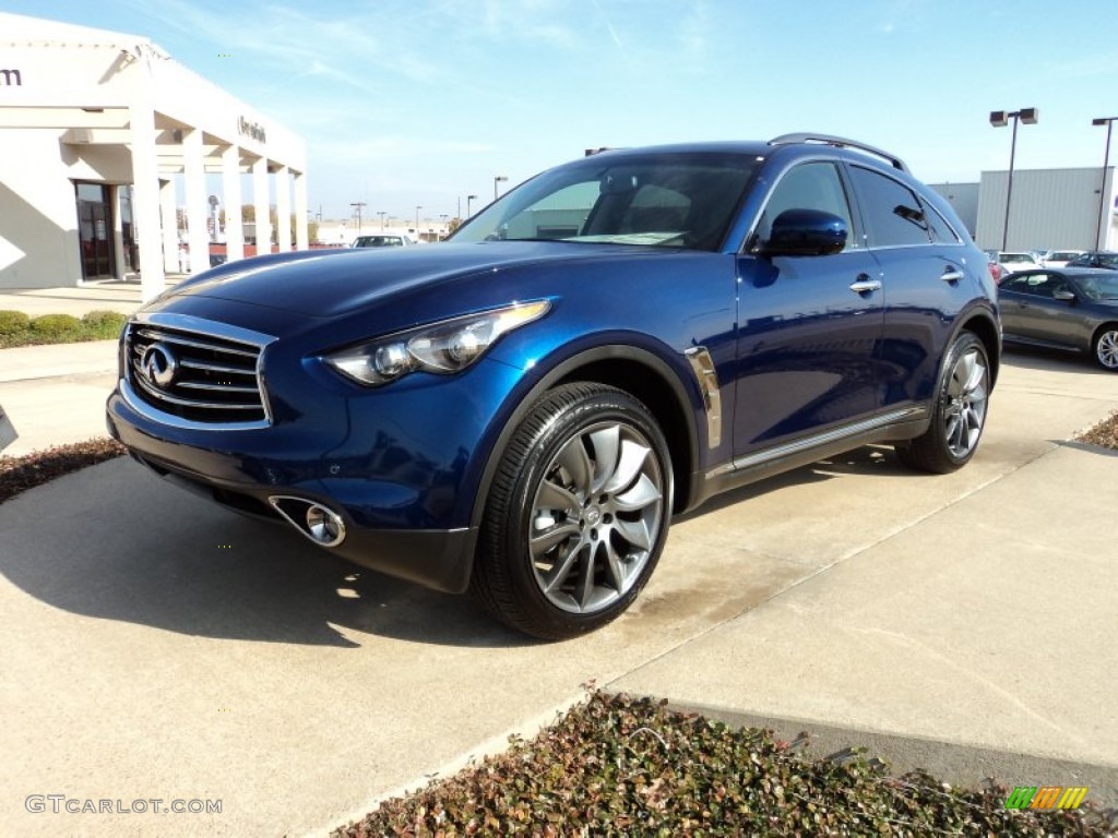 2012 FX 35 AWD Limited Edition - Iridium Blue / Graphite photo #1