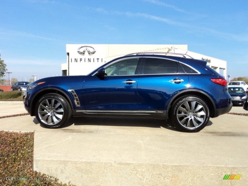 2012 FX 35 AWD Limited Edition - Iridium Blue / Graphite photo #5