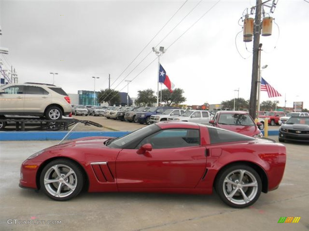 Crystal Red Metallic Tintcoat 2012 Chevrolet Corvette Grand Sport Coupe Exterior Photo #58076459