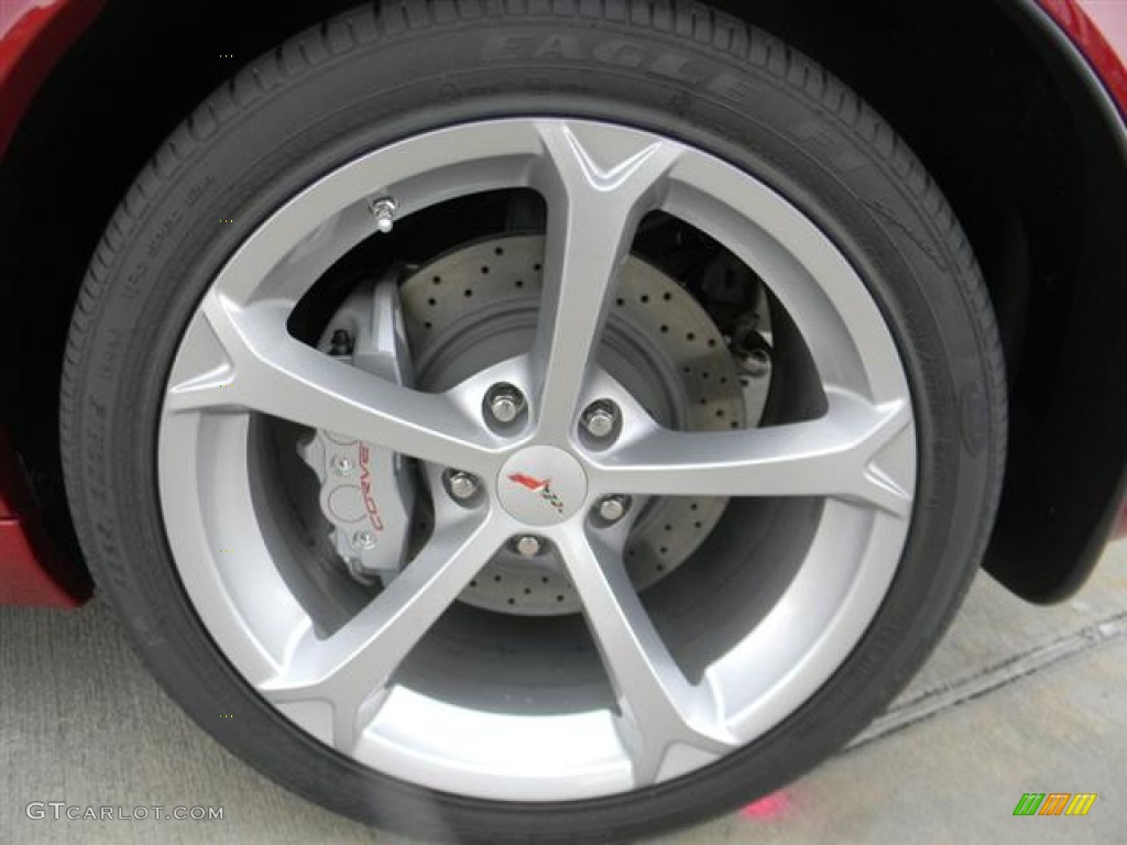 2012 Chevrolet Corvette Grand Sport Coupe Wheel Photo #58076468