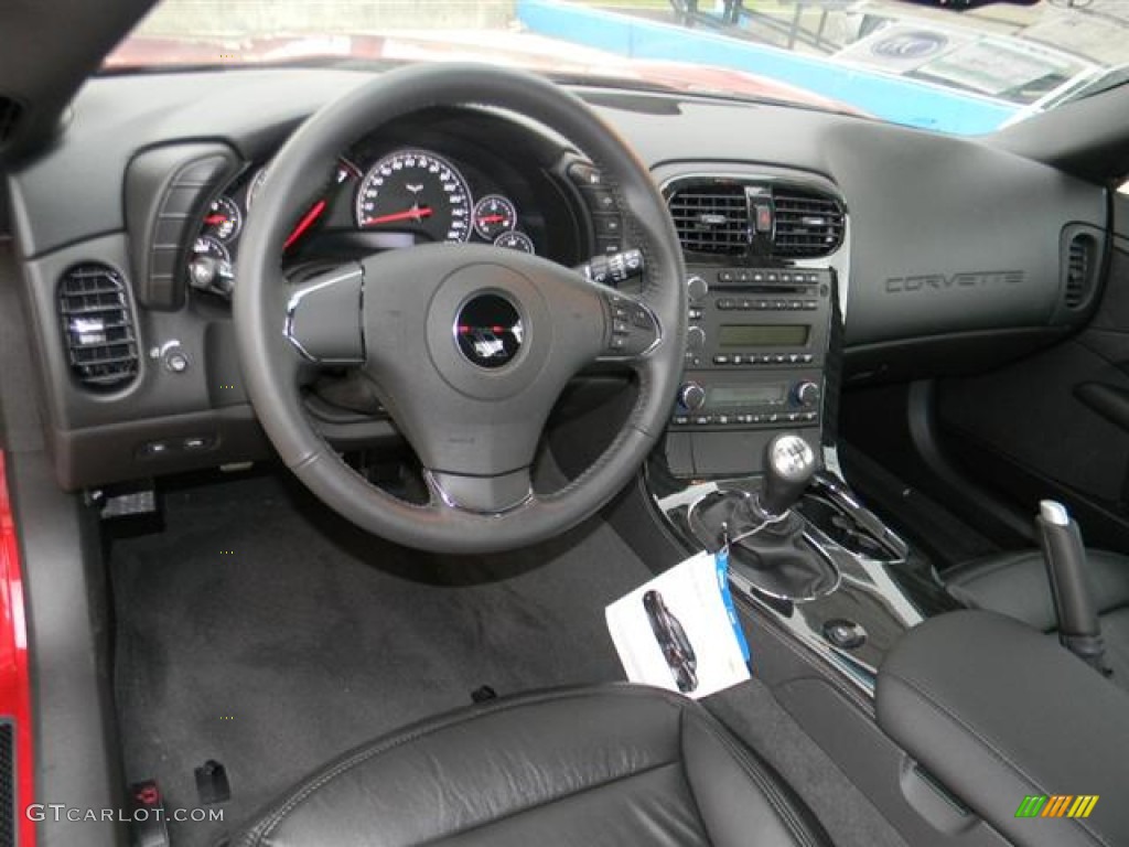 2012 Chevrolet Corvette Grand Sport Coupe Ebony Dashboard Photo #58076480