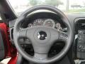 Ebony 2012 Chevrolet Corvette Grand Sport Coupe Steering Wheel