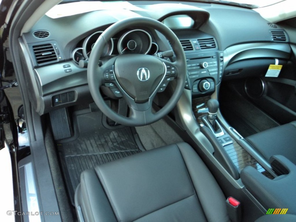 2012 Acura TL 3.5 Ebony Dashboard Photo #58076519