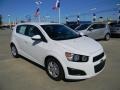 2012 Summit White Chevrolet Sonic LT Hatch  photo #3