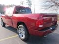 2012 Deep Cherry Red Crystal Pearl Dodge Ram 1500 Express Quad Cab  photo #2