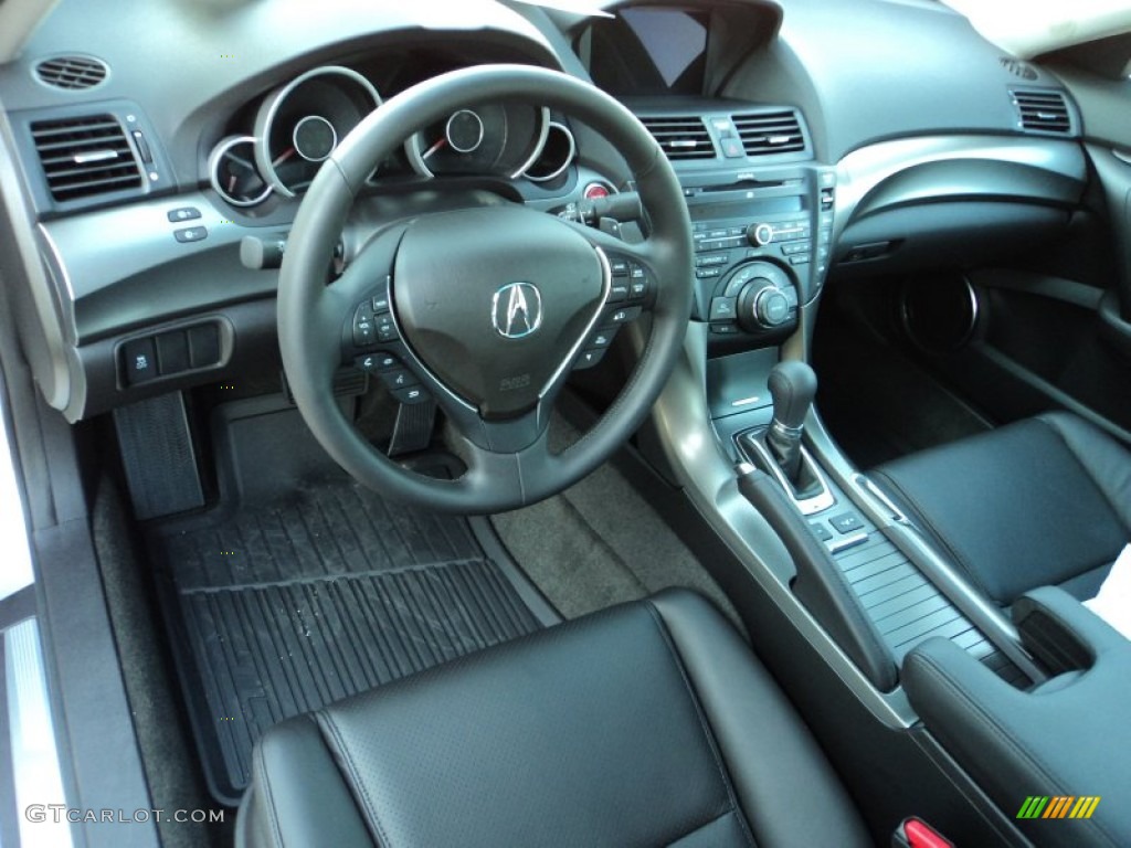 2012 Acura TL 3.5 Technology Ebony Dashboard Photo #58076799