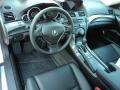 2012 Acura TL Ebony Interior Dashboard Photo