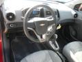 Jet Black/Dark Titanium 2012 Chevrolet Sonic LS Hatch Dashboard