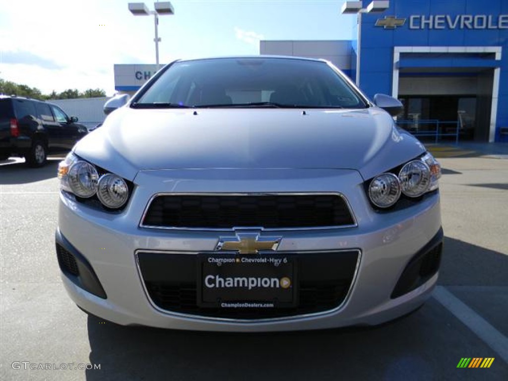 2012 Sonic LT Hatch - Silver Ice Metallic / Dark Pewter/Dark Titanium photo #2