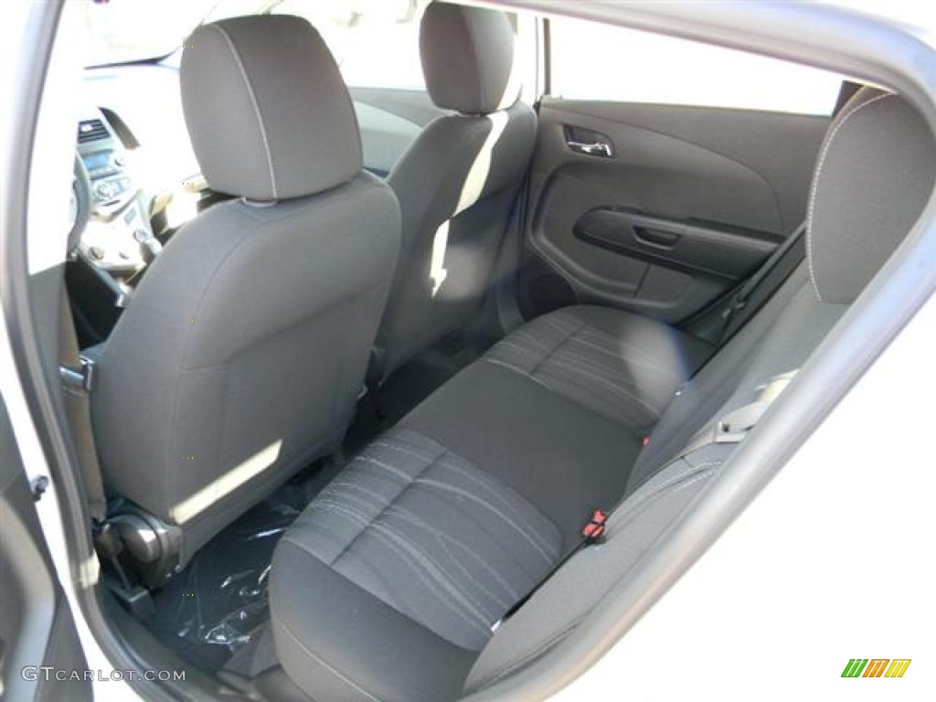 2012 Sonic LT Hatch - Silver Ice Metallic / Dark Pewter/Dark Titanium photo #10