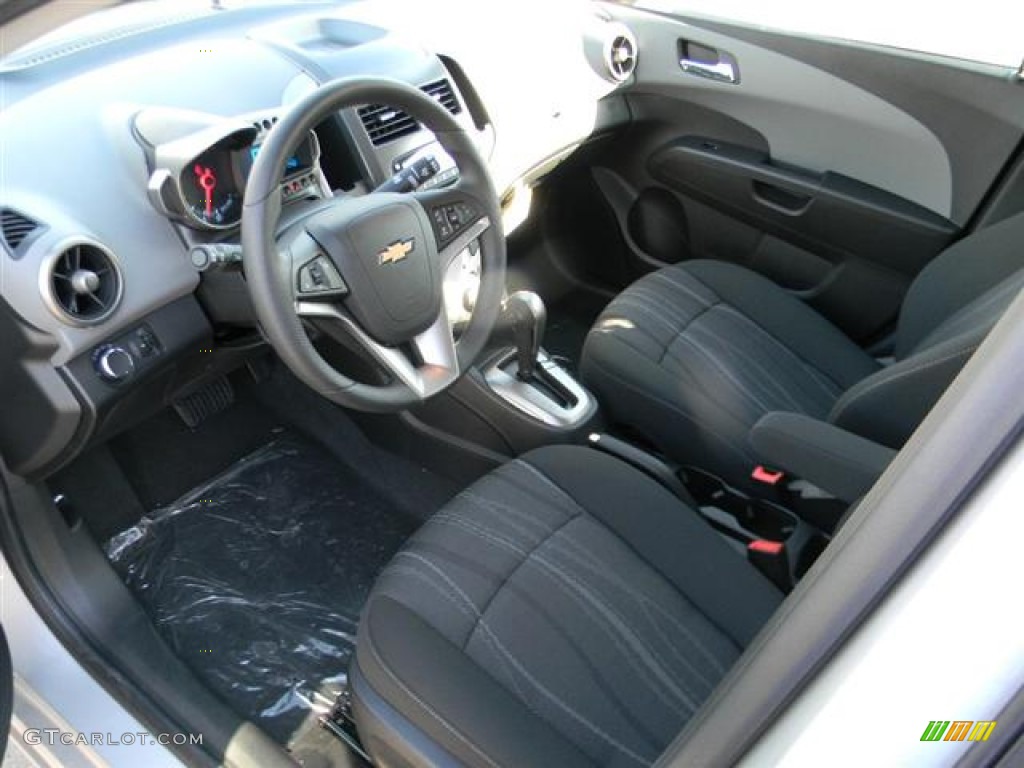 2012 Sonic LT Hatch - Silver Ice Metallic / Dark Pewter/Dark Titanium photo #11