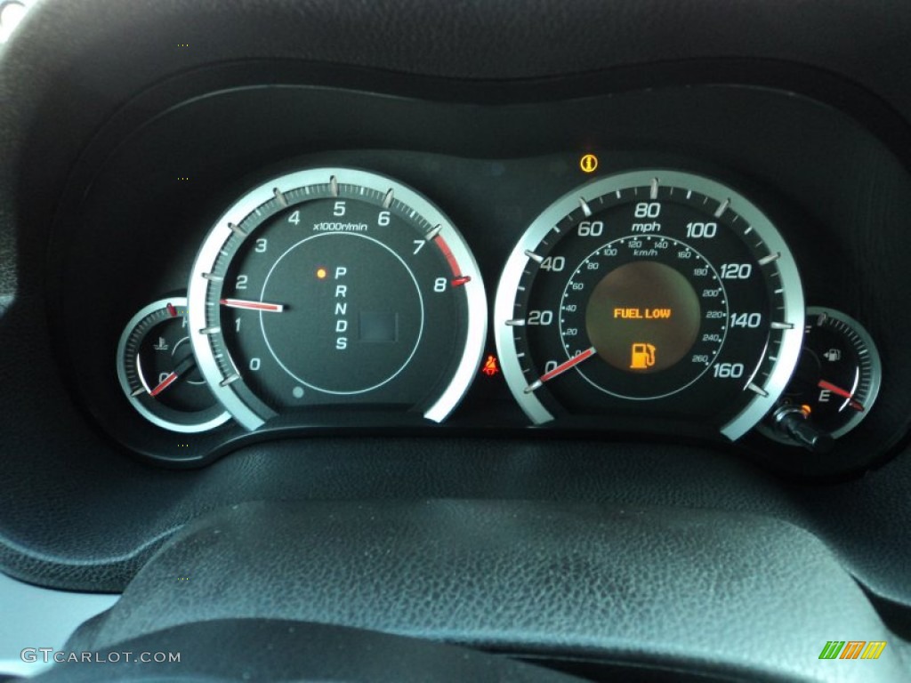 2012 Acura TSX Technology Sedan Gauges Photo #58076975