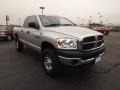 2008 Bright Silver Metallic Dodge Ram 2500 SXT Quad Cab 4x4  photo #3