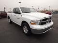 2011 Bright White Dodge Ram 1500 SLT Quad Cab 4x4  photo #3