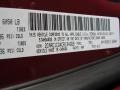 2012 Deep Cherry Red Crystal Pearl Chrysler Town & Country Touring - L  photo #13