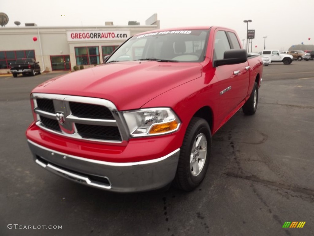 Flame Red Dodge Ram 1500