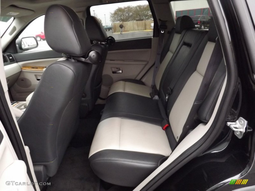 Dark Slate Gray/Light Graystone Interior 2008 Jeep Grand Cherokee Limited Photo #58078320