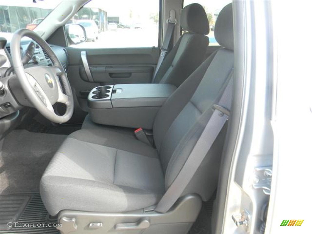 2011 Silverado 1500 LT Crew Cab - Sheer Silver Metallic / Ebony photo #6