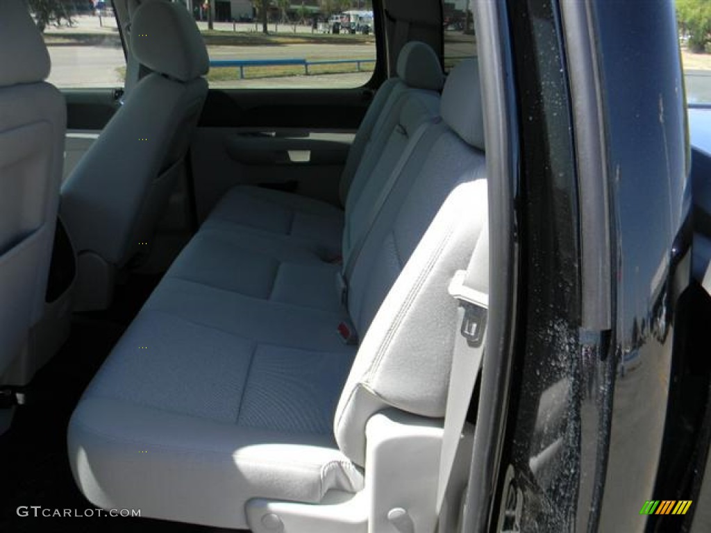 2011 Silverado 1500 LT Crew Cab - Black / Light Titanium/Ebony photo #5