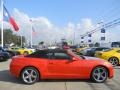 Inferno Orange Metallic - Camaro SS/RS Convertible Photo No. 3