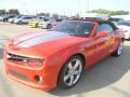 Inferno Orange Metallic - Camaro SS/RS Convertible Photo No. 8