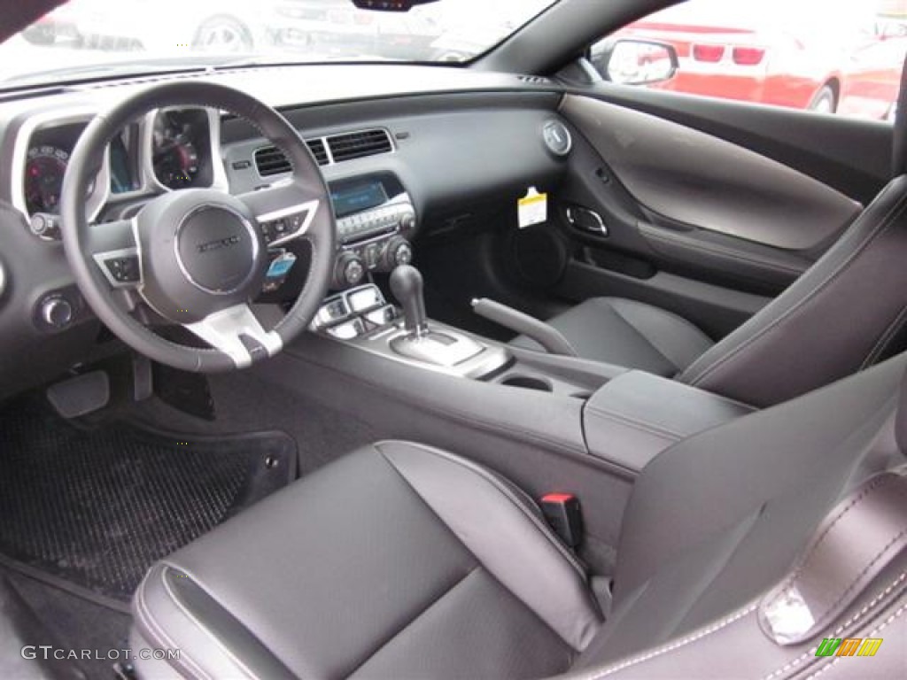Black Interior 2011 Chevrolet Camaro SS/RS Convertible Photo #58078797