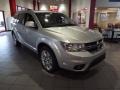 2012 Bright Silver Metallic Dodge Journey Crew  photo #3