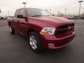 2012 Deep Cherry Red Crystal Pearl Dodge Ram 1500 Express Quad Cab  photo #3