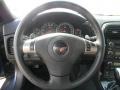 Ebony Black 2011 Chevrolet Corvette Coupe Steering Wheel