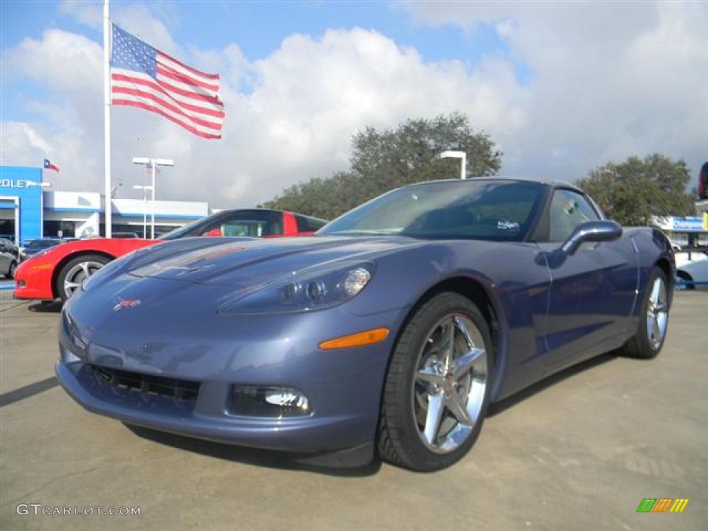 Supersonic Blue Metallic 2011 Chevrolet Corvette Coupe Exterior Photo #58079134