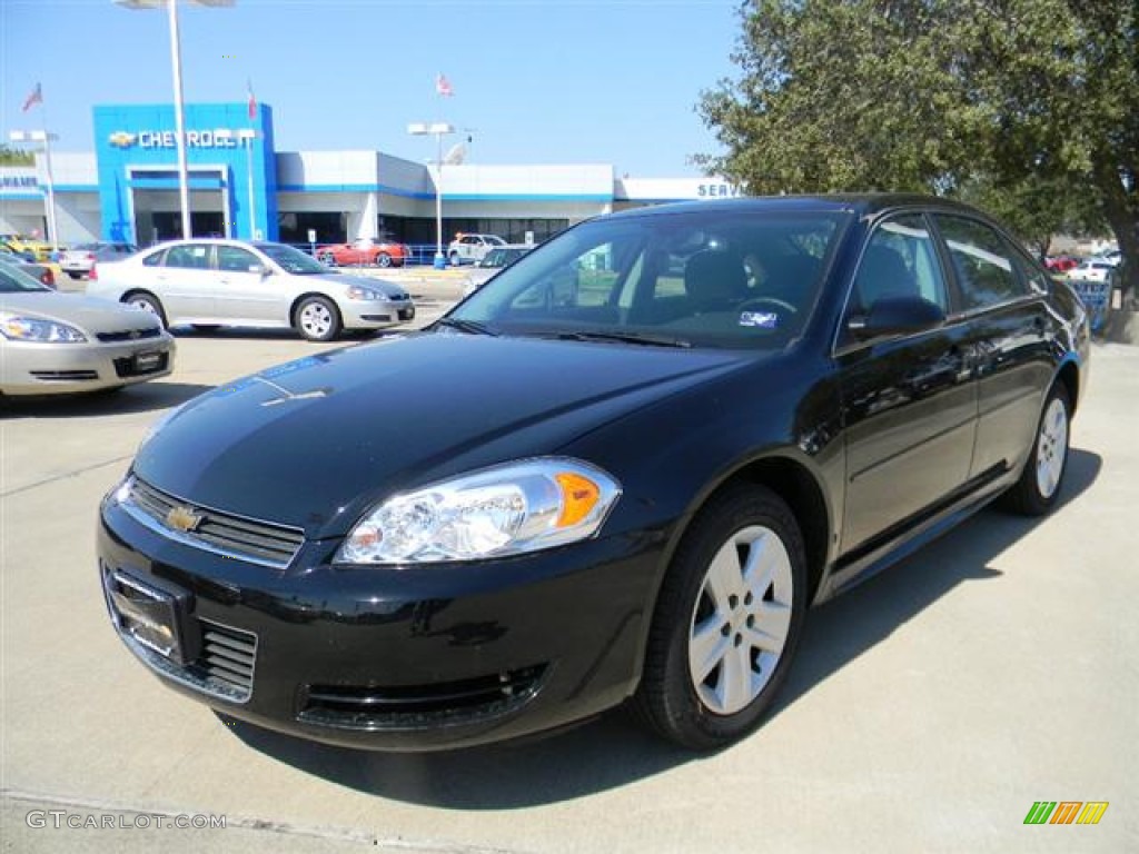 2011 Impala LS - Black / Ebony photo #8