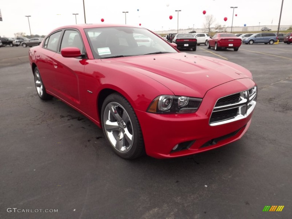 Redline 3-Coat Pearl 2012 Dodge Charger R/T Plus Exterior Photo #58079663