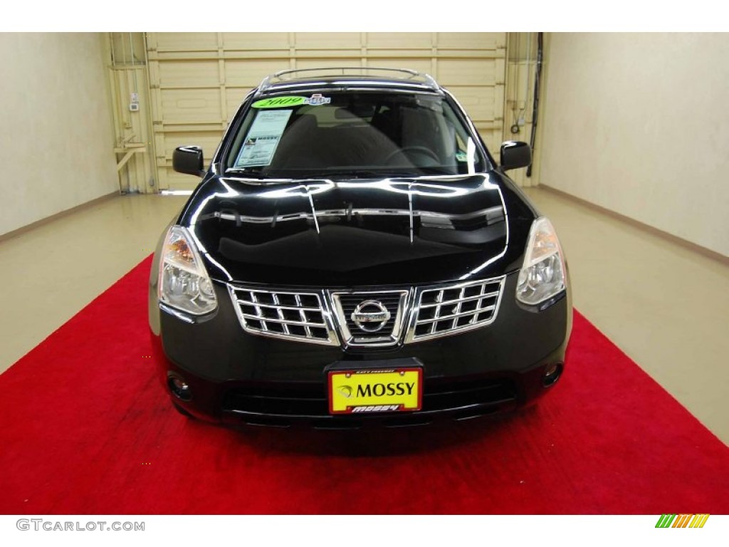 2009 Rogue SL - Wicked Black / Black photo #2